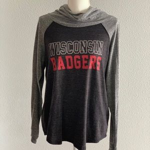 WI Badger’s Hooded Long Sleeve